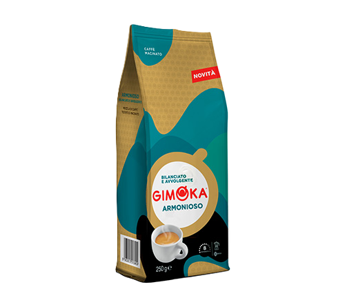Café GIMOKA molido Armonioso x 250 Gr