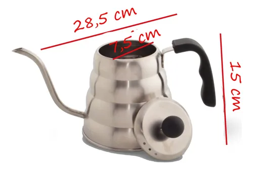 2 Pitcher tetera cuello cisne 1200 ml