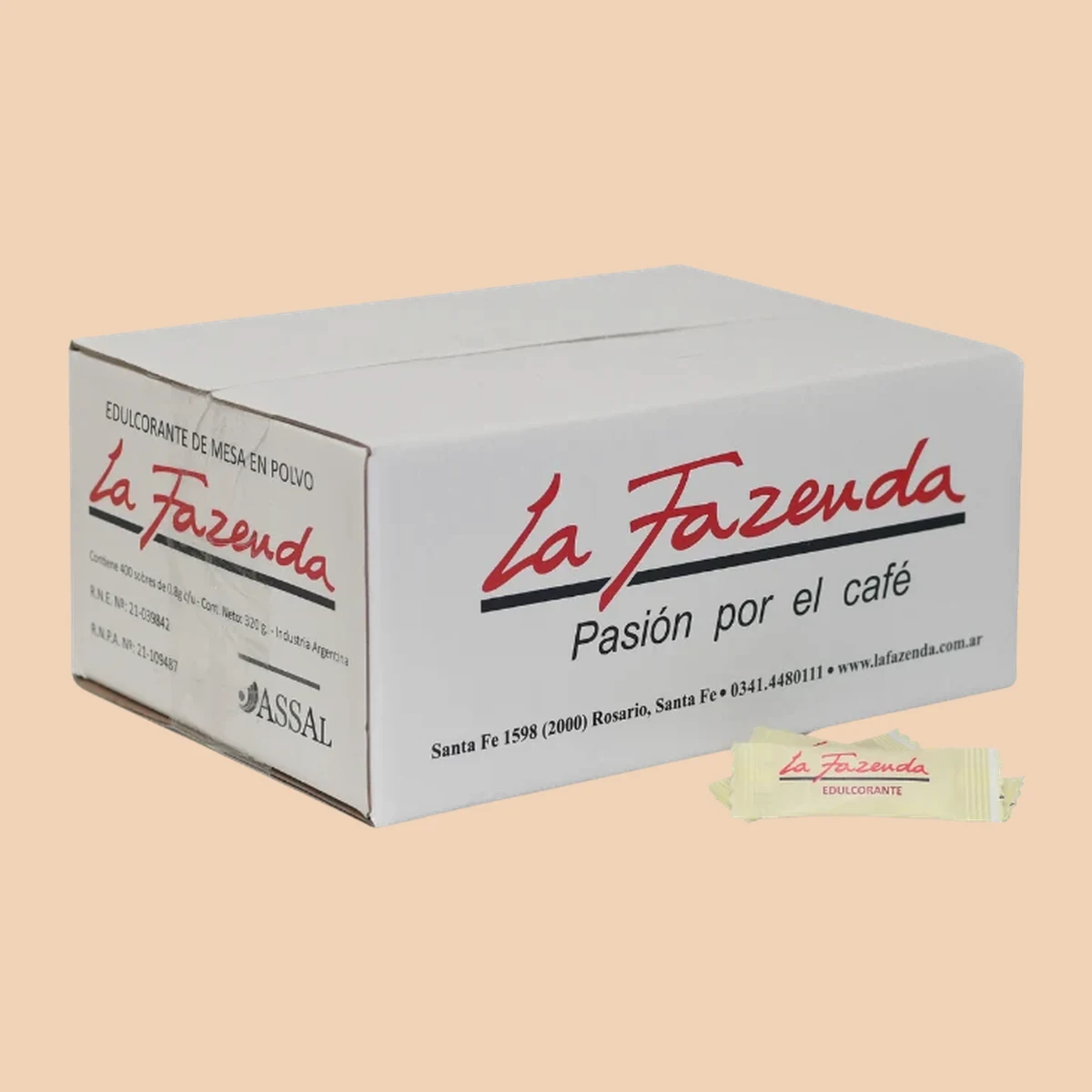 Edulcorante en Sobre La Fazenda