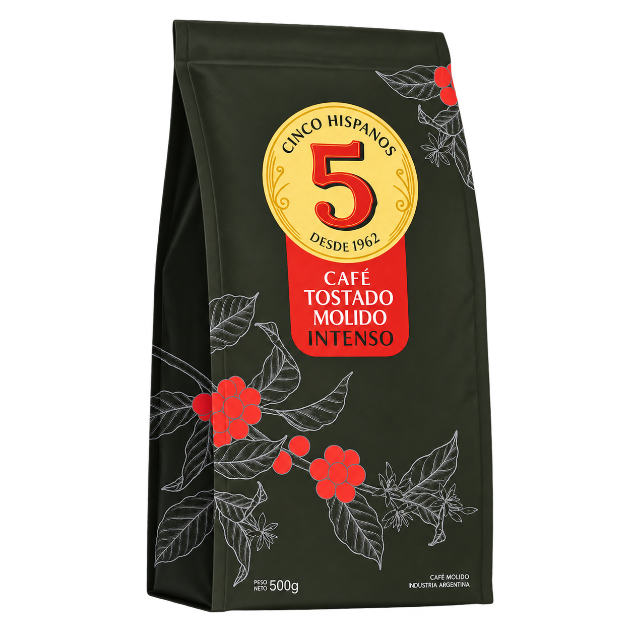 5 Hispanos Molido Intenso