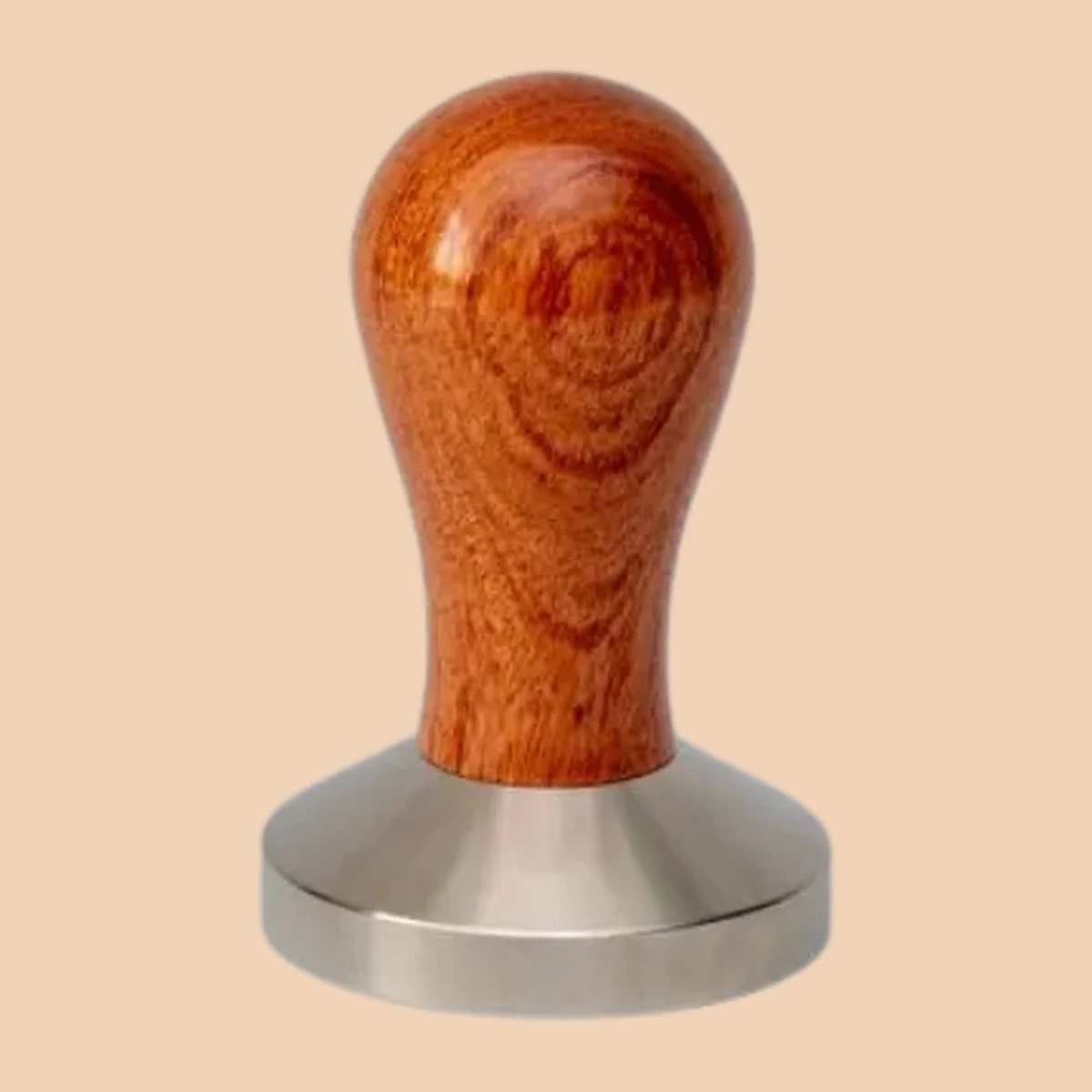 Tamper 58mm acabado madera